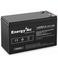 BATERIA - Energy AC - Standard AGM Line - 12V 7,2Ah - 12STD7.2